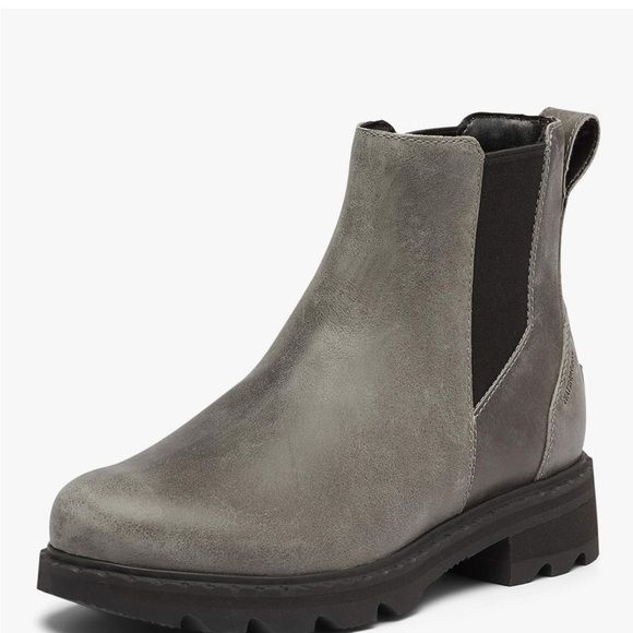 Sorel Gray Ankle Booties - Picture 1 of 10